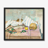 Still Life with Skull and Fish by Felix Esterl - thumbnail_1_bf_674483cdfaa684e1cf4ba75a